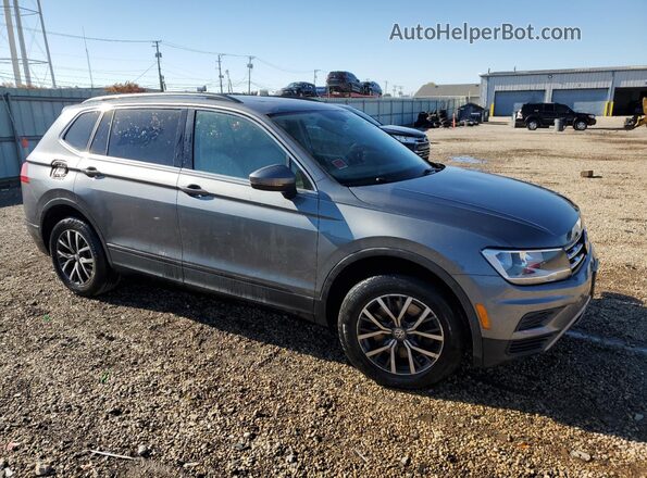3VV2B7AX8KM109895 2019 VOLKSWAGEN TIGUAN Charcoal Przód prawy
