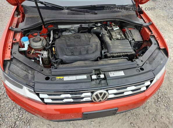 3VV2B7AX9JM190176 2018 VOLKSWAGEN TIGUAN Orange 