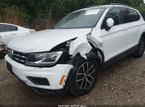 3VV2B7AX9MM008030 2021 VOLKSWAGEN TIGUAN Белый Вид спереди