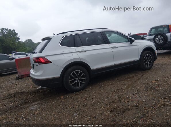 3VV2B7AX9MM008030 2021 VOLKSWAGEN TIGUAN Белый Задняя правая четверть