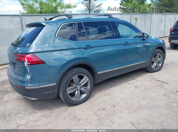 3VV2B7AX9MM105616 2021 VOLKSWAGEN TIGUAN Бирюзовый 