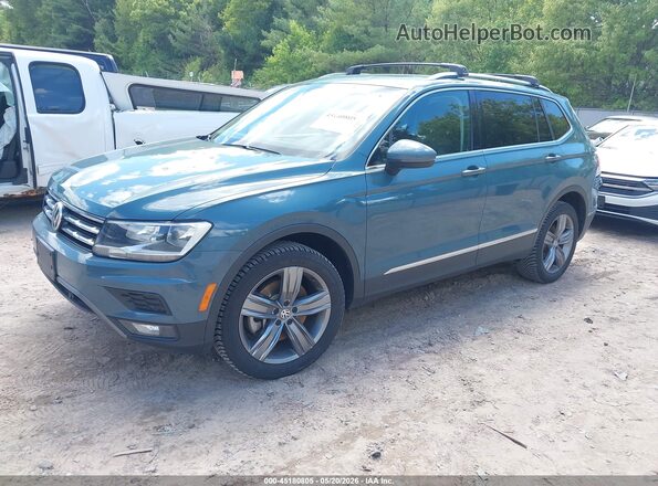 3VV2B7AX9MM105616 2021 VOLKSWAGEN TIGUAN Бирюзовый 