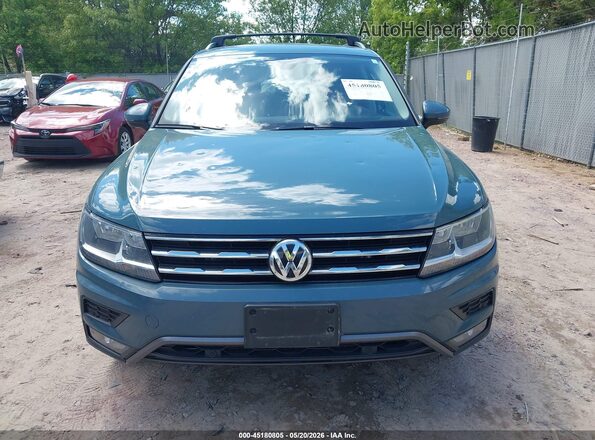 3VV2B7AX9MM105616 2021 VOLKSWAGEN TIGUAN Бирюзовый 