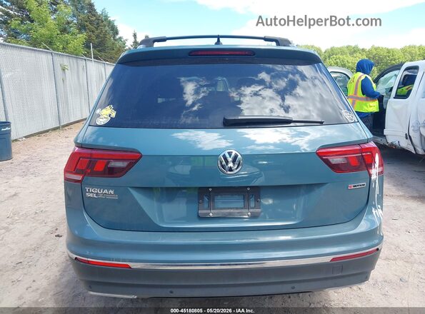 3VV2B7AX9MM105616 2021 VOLKSWAGEN TIGUAN Бирюзовый 