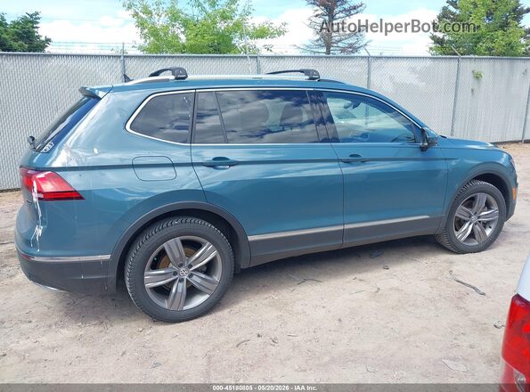 3VV2B7AX9MM105616 2021 VOLKSWAGEN TIGUAN Бирюзовый 
