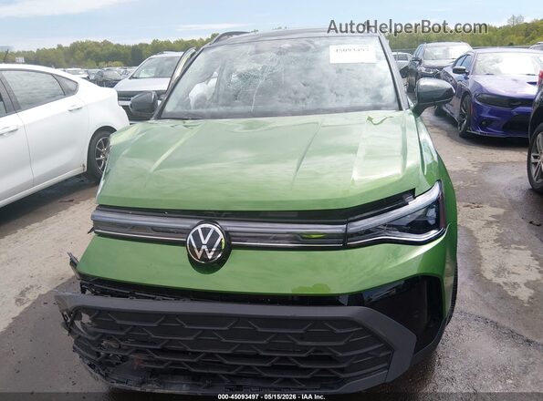 3VV2C7B23SM062453 2025 VOLKSWAGEN TAOS Green Սալոնի հետևի տեսք