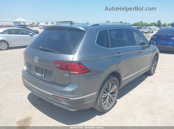 3VV3B7AX0JM061067 2018 VOLKSWAGEN TIGUAN Gray Tył prawy