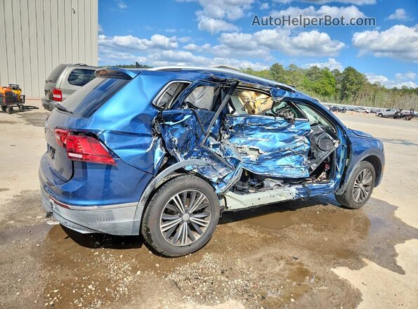 3VV3B7AX0KM102427 2019 VOLKSWAGEN TIGUAN Blue უკანა მარჯვენა