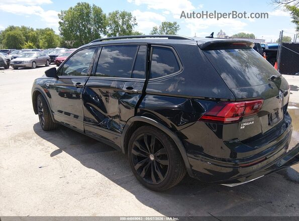 3VV3B7AX0MM087396 2021 VOLKSWAGEN TIGUAN Black Widok z przodu
