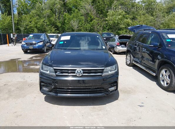 3VV3B7AX0MM087396 2021 VOLKSWAGEN TIGUAN Black Widok zestawu wskaźników
