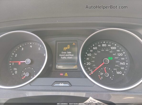 3VV3B7AX0MM087396 2021 VOLKSWAGEN TIGUAN Black Widok tylnych siedzeń