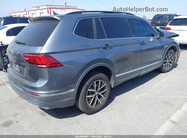 3VV3B7AX0MM128612 2021 VOLKSWAGEN TIGUAN Серый Задняя правая четверть