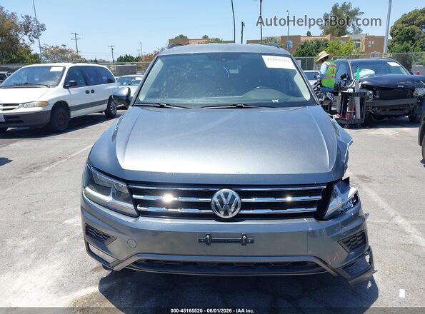 3VV3B7AX1JM017854 2018 VOLKSWAGEN TIGUAN Gray Vista del cuadro de instrumentos