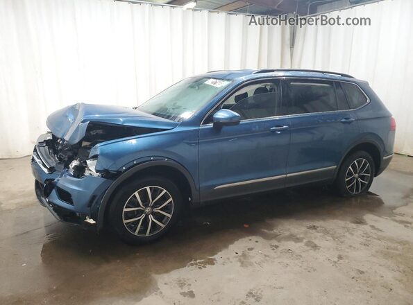 3VV3B7AX1LM129735 2020 VOLKSWAGEN TIGUAN Blue 