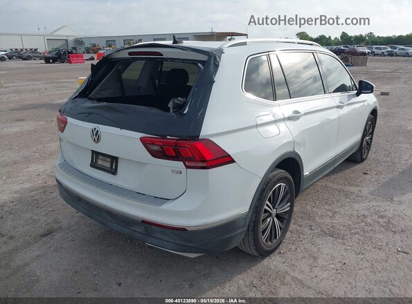 3VV3B7AX2JM039457 2018 VOLKSWAGEN TIGUAN White Задня права чверть
