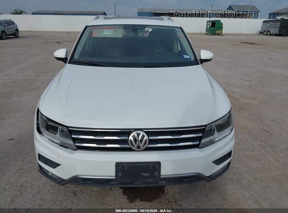 3VV3B7AX2JM039457 2018 VOLKSWAGEN TIGUAN White Вид щитка приладів