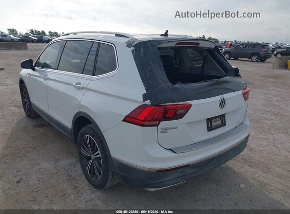 3VV3B7AX2JM039457 2018 VOLKSWAGEN TIGUAN White Задня ліва чверть