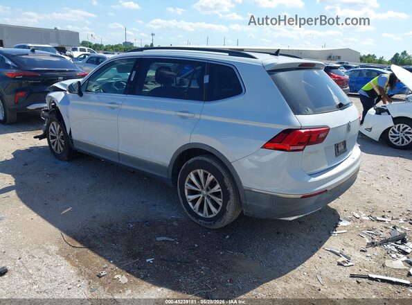 3VV3B7AX2JM078663 2018 VOLKSWAGEN TIGUAN Silver Tył lewy