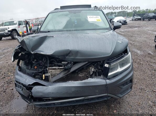 3VV3B7AX2JM169156 2018 VOLKSWAGEN TIGUAN Серый Вид задней части салона