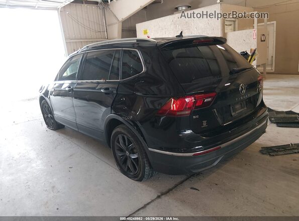 3VV3B7AX2NM100960 2022 VOLKSWAGEN TIGUAN Black Trasero izquierdo