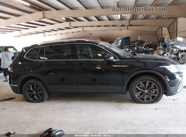 3VV3B7AX2NM100960 2022 VOLKSWAGEN TIGUAN Black Vista interior de 360 grados