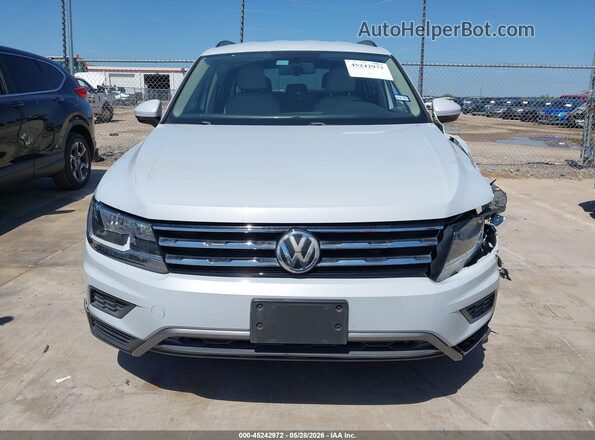 3VV3B7AX3KM048198 2019 VOLKSWAGEN TIGUAN White Widok zestawu wskaźników