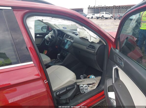 3VV3B7AX3KM050324 2019 VOLKSWAGEN TIGUAN Red Vista interior delantera