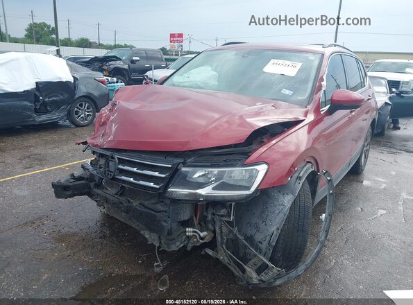 3VV3B7AX3KM050324 2019 VOLKSWAGEN TIGUAN Red Vista frontal