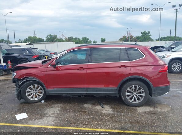 3VV3B7AX3KM050324 2019 VOLKSWAGEN TIGUAN Red Vista interior de 360 grados
