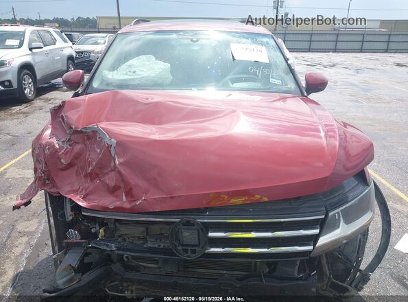 3VV3B7AX3KM050324 2019 VOLKSWAGEN TIGUAN Red Vista del cuadro de instrumentos