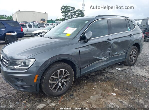 3VV3B7AX3LM062832 2020 VOLKSWAGEN TIGUAN Gray Առջևի ձախ երեք քառորդ տեսարան