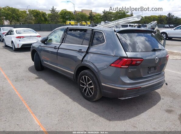 3VV3B7AX3MM053825 2021 VOLKSWAGEN TIGUAN Серый Задняя левая четверть