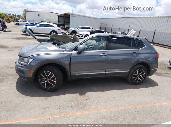 3VV3B7AX3MM053825 2021 VOLKSWAGEN TIGUAN Серый Панорамный вид салона 360°