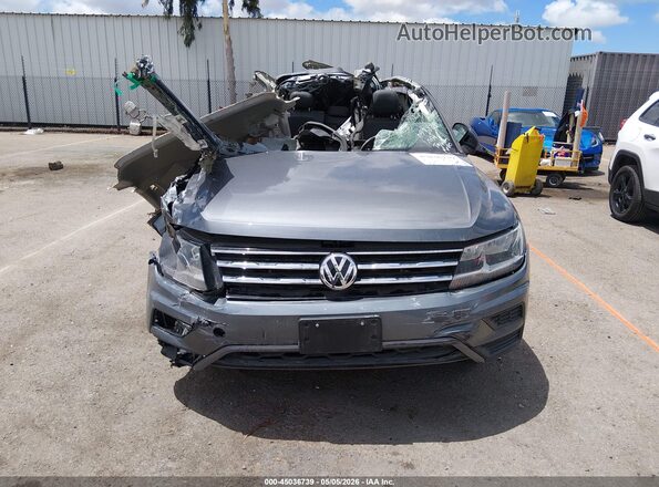3VV3B7AX3MM053825 2021 VOLKSWAGEN TIGUAN Серый Вид щитка приборов
