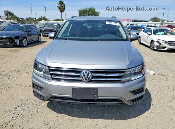 3VV3B7AX4LM013834 2020 VOLKSWAGEN TIGUAN Silver Front view