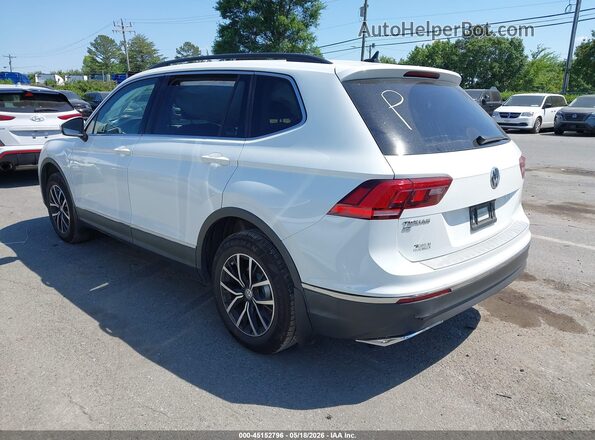 3VV3B7AX4MM088566 2021 VOLKSWAGEN TIGUAN White Rear left