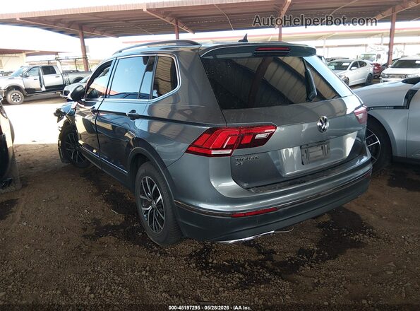 3VV3B7AX4MM095470 2021 VOLKSWAGEN TIGUAN Gray Задня ліва чверть
