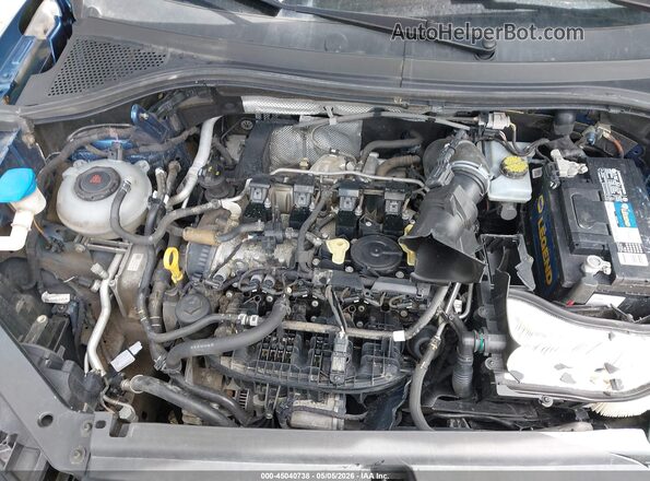 3VV3B7AX5JM021552 2018 VOLKSWAGEN TIGUAN Blue Widok z tyłu