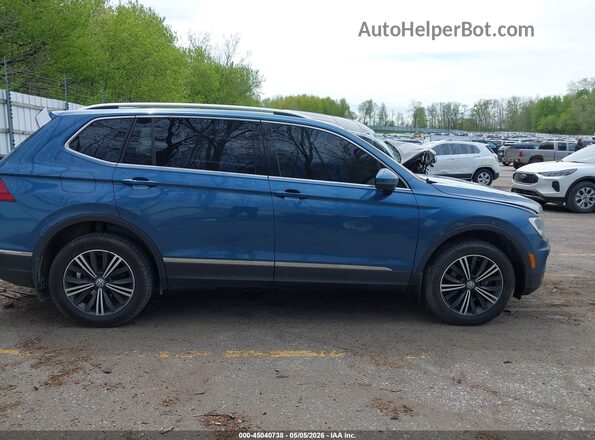 3VV3B7AX5JM021552 2018 VOLKSWAGEN TIGUAN Blue Widok wnętrza z tyłu