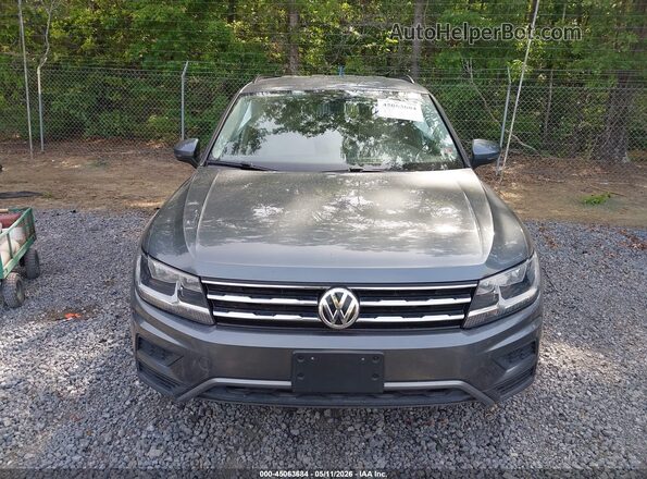 3VV3B7AX5JM134854 2018 VOLKSWAGEN TIGUAN Black Вид задньої частини салону