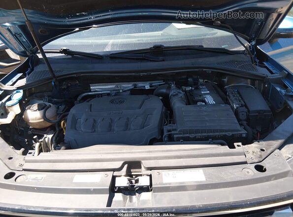 3VV3B7AX5KM152515 2019 VOLKSWAGEN TIGUAN Blue Вид ззаду