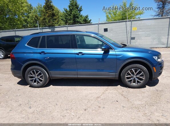 3VV3B7AX5KM152515 2019 VOLKSWAGEN TIGUAN Blue Вид задньої частини салону