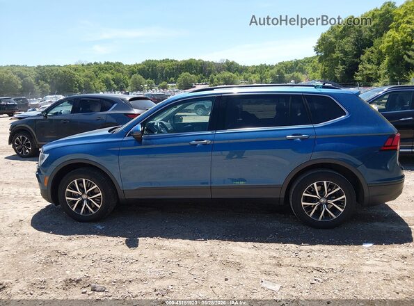 3VV3B7AX5KM152515 2019 VOLKSWAGEN TIGUAN Blue Панорамний вид салону 360°