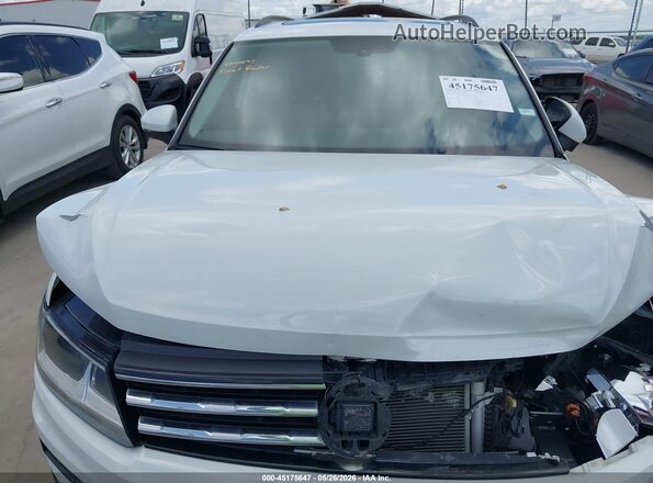3VV3B7AX5KM155236 2019 VOLKSWAGEN TIGUAN Белый Вид спереди