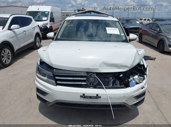 3VV3B7AX5KM155236 2019 VOLKSWAGEN TIGUAN Белый Вид щитка приборов