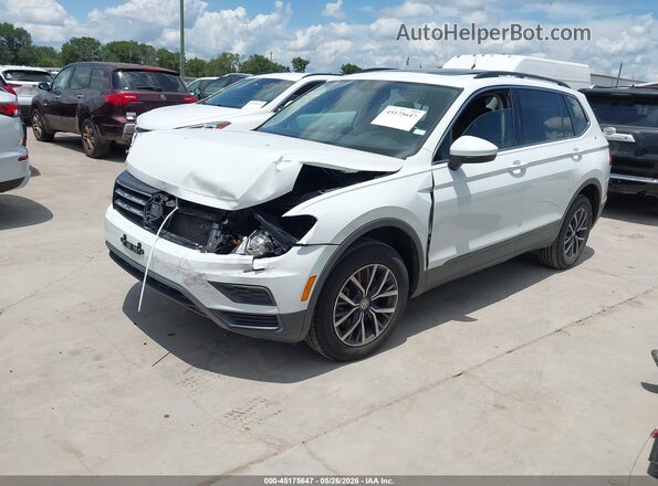 3VV3B7AX5KM155236 2019 VOLKSWAGEN TIGUAN Белый Передняя левая четверть