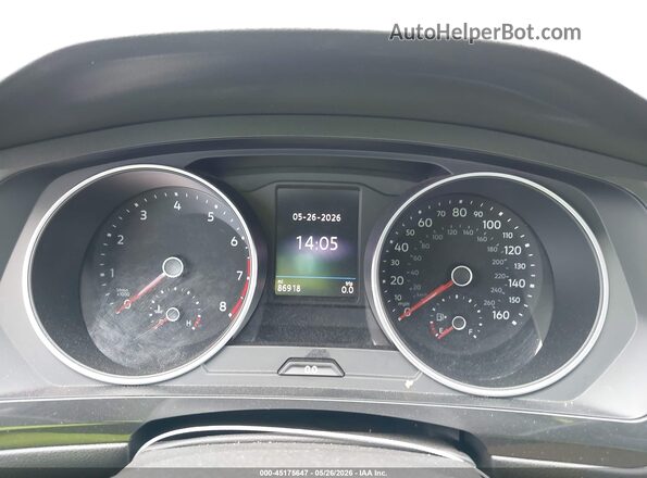 3VV3B7AX5KM155236 2019 VOLKSWAGEN TIGUAN Белый Вид задних сидений
