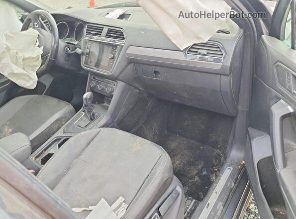 3VV3B7AX5LM125137 2020 VOLKSWAGEN TIGUAN Gray Вид панелі приладів