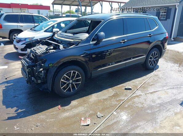 3VV3B7AX5MM096191 2021 VOLKSWAGEN TIGUAN Black Przód lewy