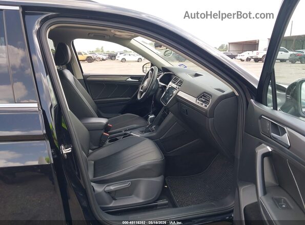 3VV3B7AX5NM067727 2022 VOLKSWAGEN TIGUAN Black Vista interior delantera
